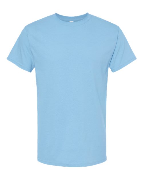Men's Gold Soft Touch T-Shirt - Sky Front