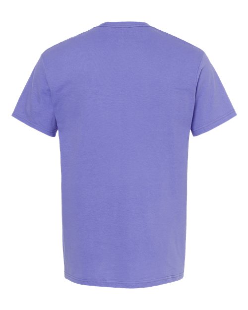 Men's Gold Soft Touch T-Shirt - Violet Back