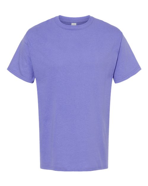 Men's Gold Soft Touch T-Shirt - Violet Front