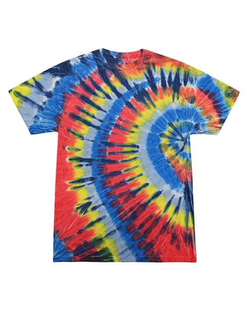 Unisex Multi-Color Tie-Dyed T-Shirt - Harmony Front