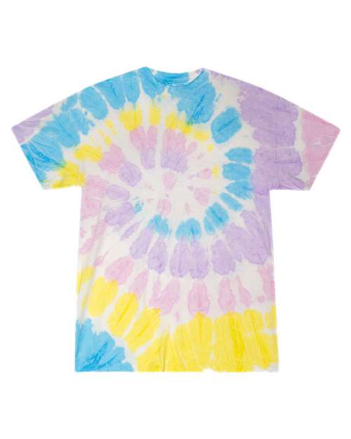 Unisex Multi-Color Tie-Dyed T-Shirt - Gummy Bear Front