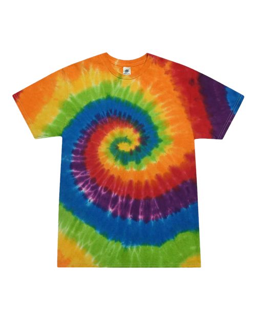 Youth Multi-Color Tie-Dyed T-Shirt - Prism Front