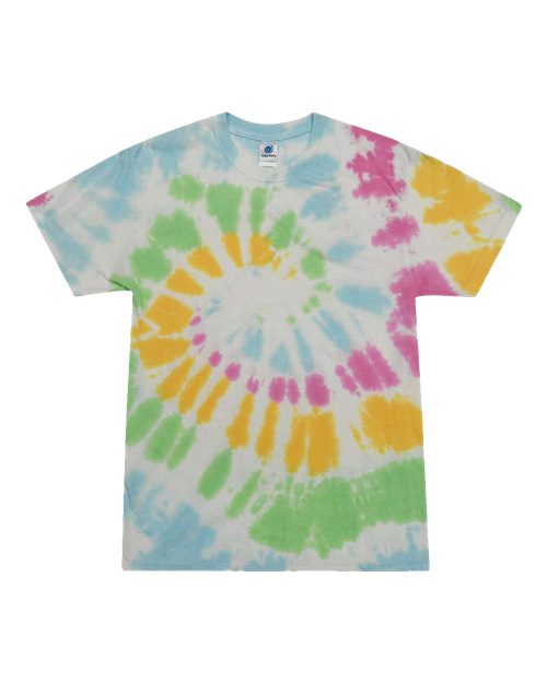 Youth Multi-Color Tie-Dyed T-Shirt - Yosemite Front