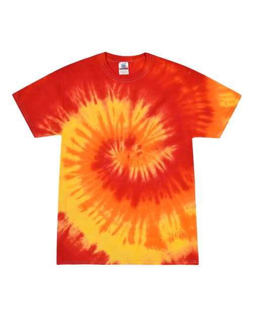 Youth Multi-Color Tie-Dyed T-Shirt - Blaze Front