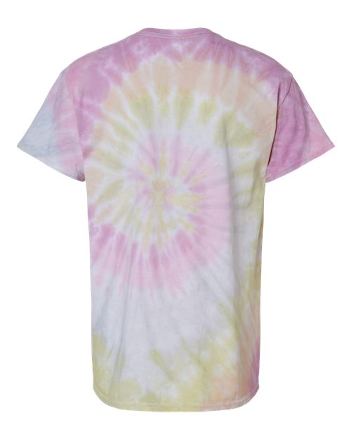 Youth Multi-Color Tie-Dyed T-Shirt - Desert Rose Back