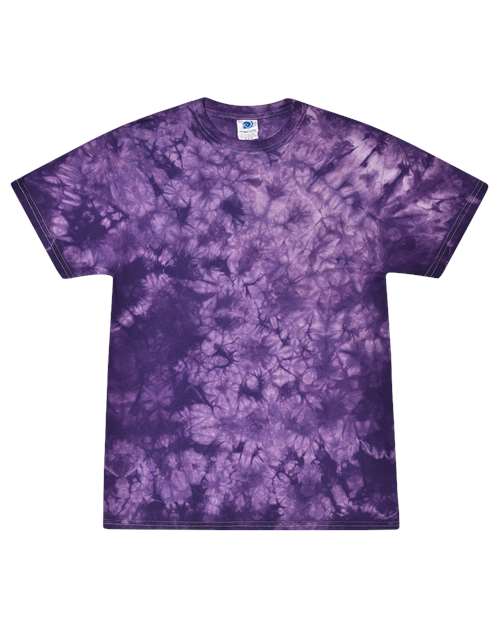 Unisex Crystal Wash T-Shirt - Crystal Purple Front