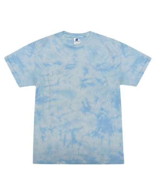 Unisex Crystal Wash T-Shirt - Crystal Carolina Blue Front