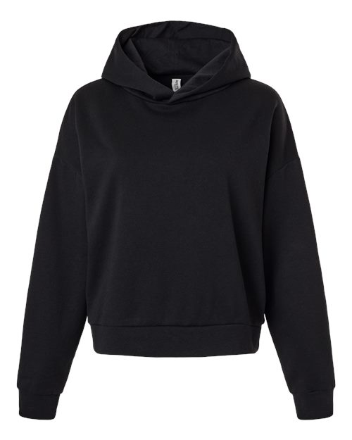 Women's California Wave Wash Sunday Hooded Sweatshirt - Black Front