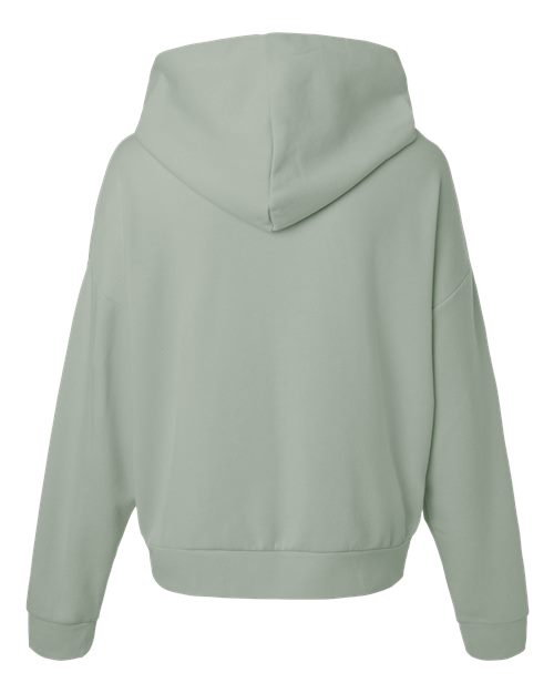 Women's California Wave Wash Sunday Hooded Sweatshirt - Sage Back