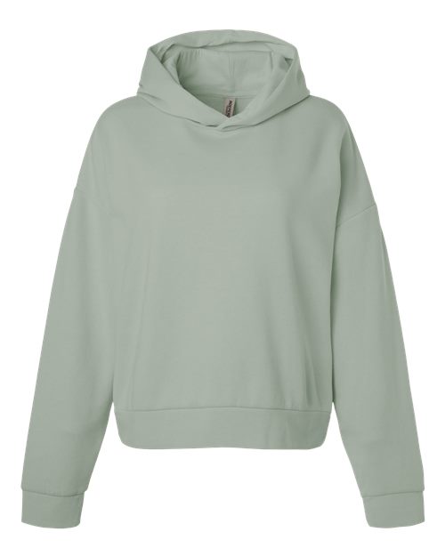 Women's California Wave Wash Sunday Hooded Sweatshirt - Sage Front
