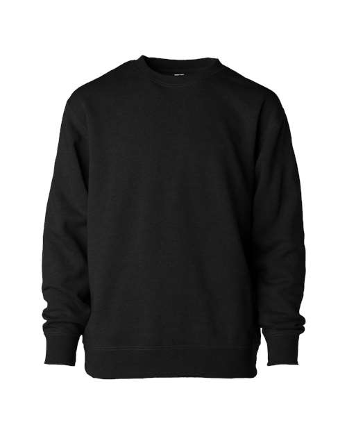 Toddler Lightweight Special Blend Crewneck Sweatshirt - Black Front