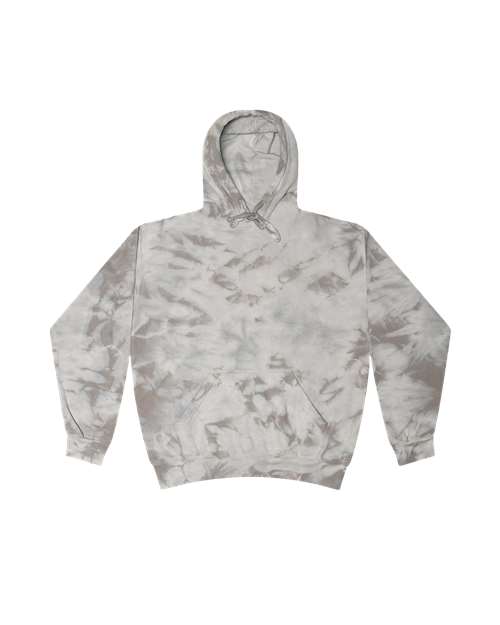 Unisex Crystal Wash Hooded Sweatshirt - Crystal Silver Front