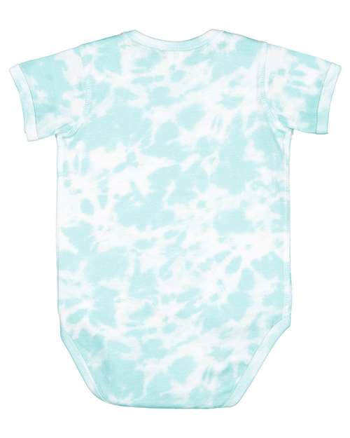 Infant Fine Jersey Bodysuit - Island Tie Dye Back