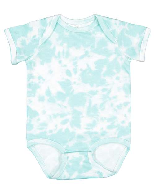 Infant Fine Jersey Bodysuit - Island Tie Dye Front