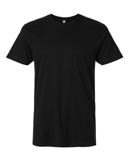 Unisex Eco Jersey Tee - Black Front