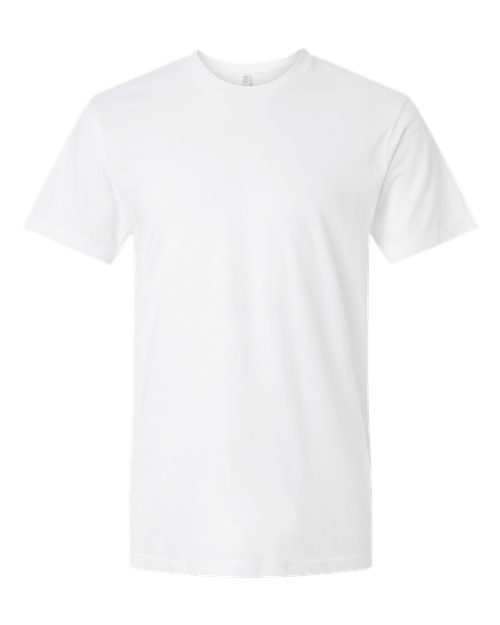 Unisex Eco Jersey Tee - White Front