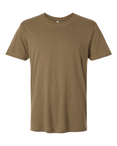 Unisex Bamboo Tee - Coyote Brown Front