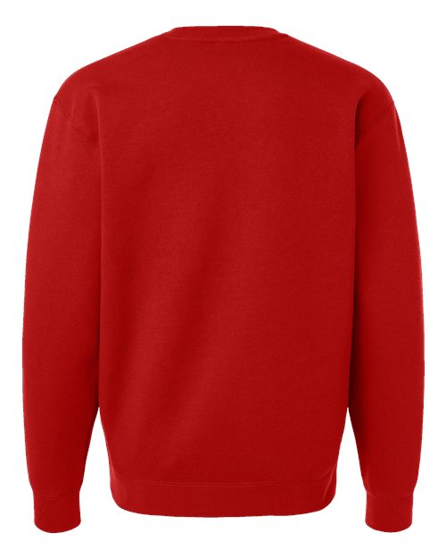 Unisex Heavyweight Crewneck Sweatshirt - Red Back