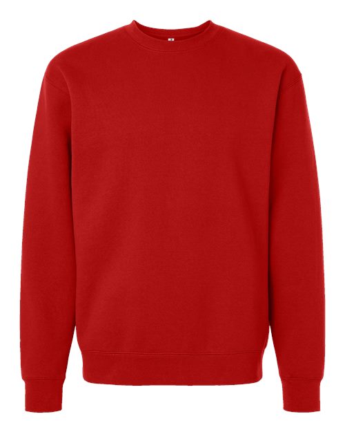 Unisex Heavyweight Crewneck Sweatshirt - Red Front