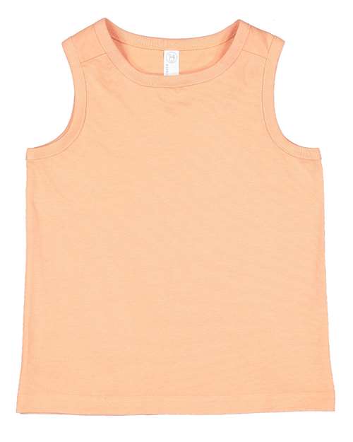 Toddler Fine Jersey Tank - Sunset Front