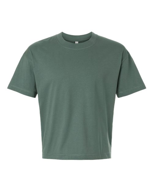 Relaxed Crew Tee - Basil Front