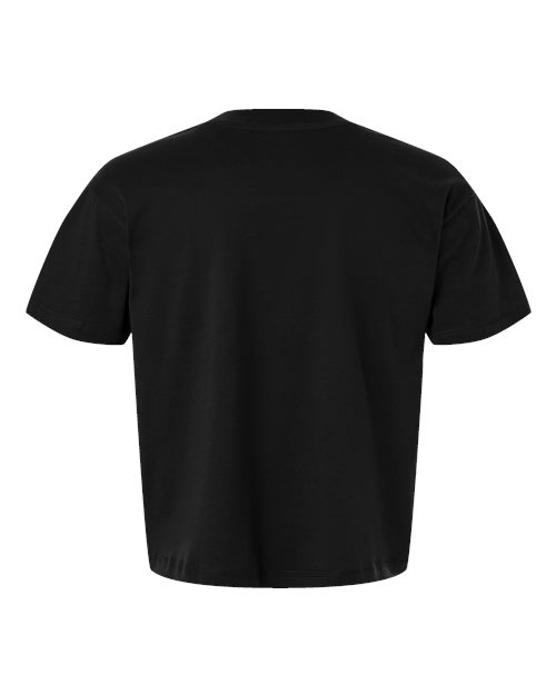 Relaxed Crew Tee - Black Back