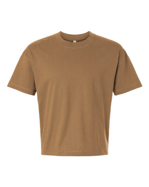 Relaxed Crew Tee - Coyote Brown Front