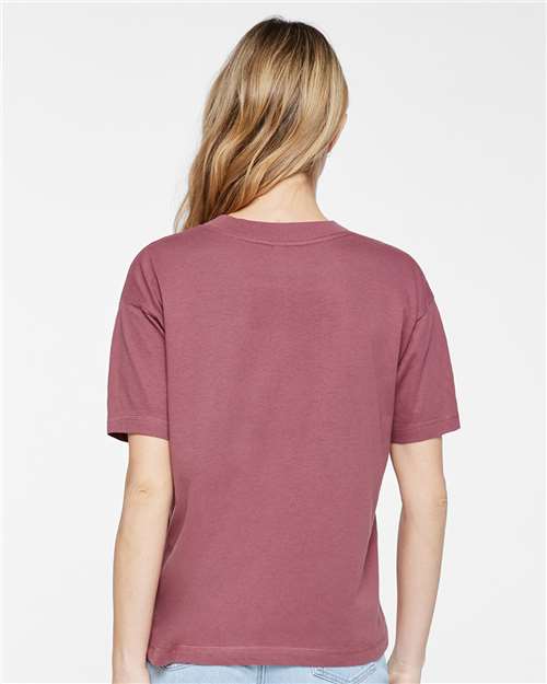 Relaxed Crew Tee - Rouge Back