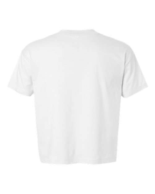 Relaxed Crew Tee - White Back