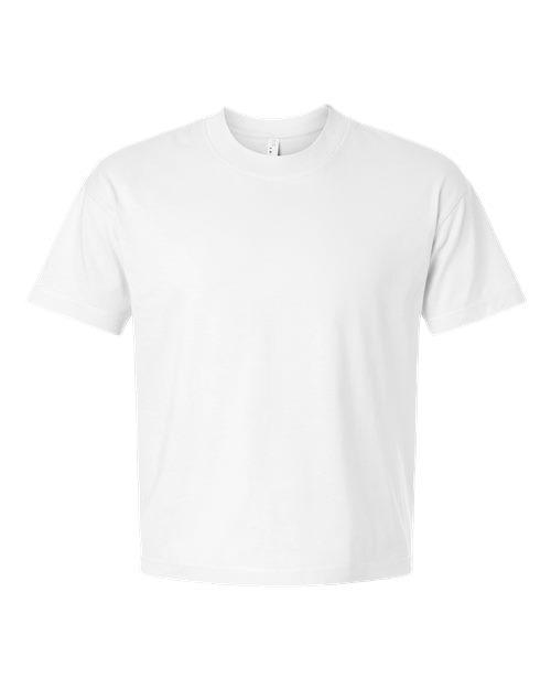 Relaxed Crew Tee - White Front