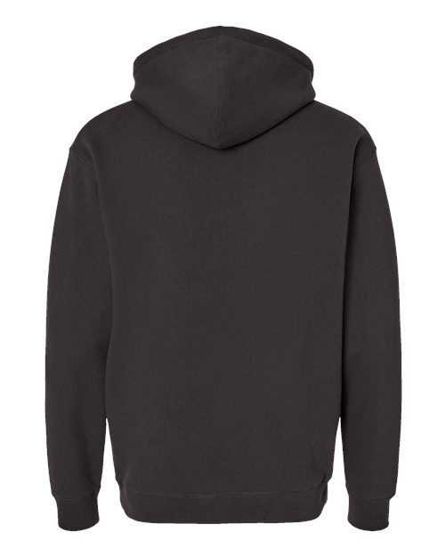 Unisex Heavyweight Hooded Sweatshirt - Asphalt Back