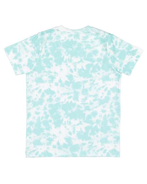 Youth Fine Jersey Tee - Island Tie Dye Back