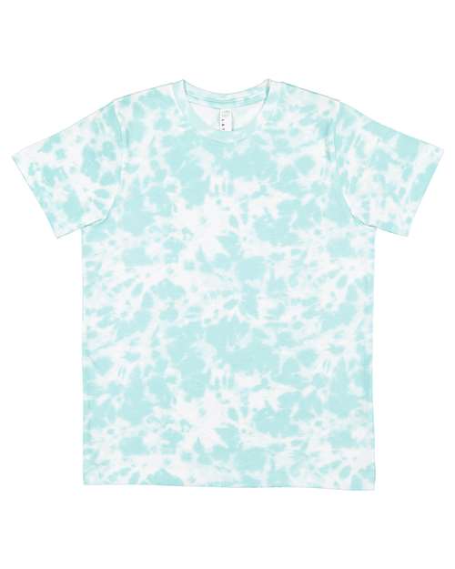 Youth Fine Jersey Tee - Island Tie Dye Front
