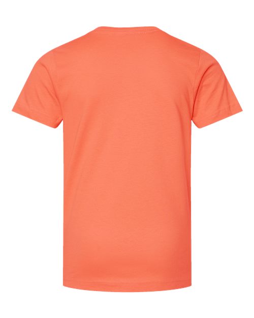 Youth Fine Jersey Tee - Papaya Back