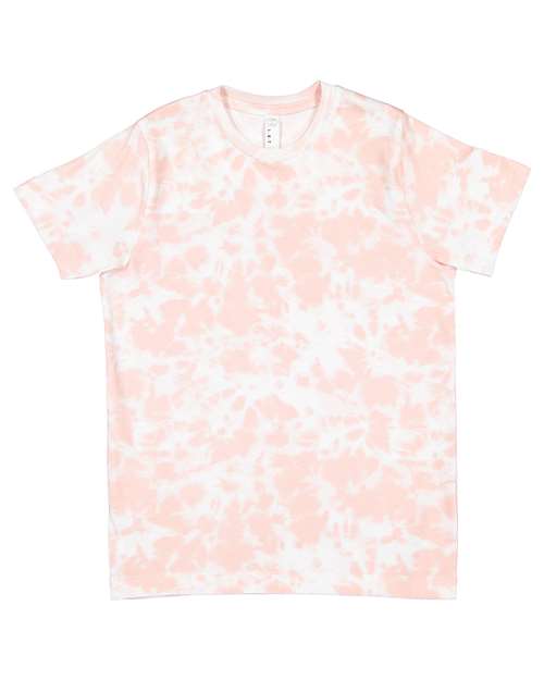 Youth Fine Jersey Tee - Rose Tie Dye Front