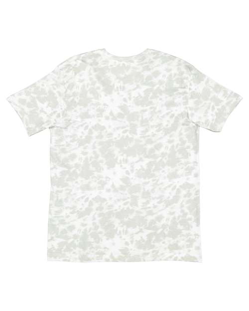 Unisex Fine Jersey Tee - Haze Tie Dye Back