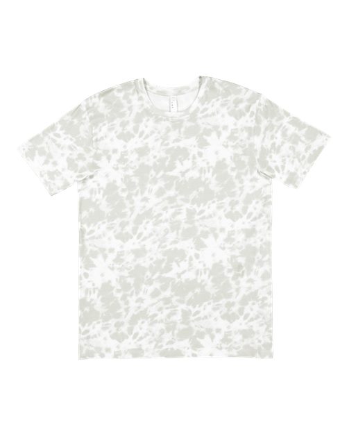Unisex Fine Jersey Tee - Haze Tie Dye Front