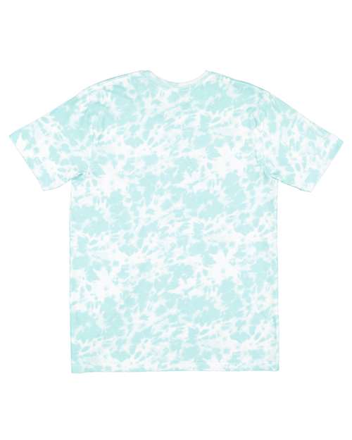 Unisex Fine Jersey Tee - Island Tie Dye Back