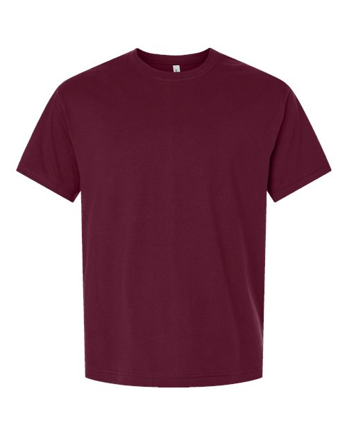 6 oz. Heavyweight Tee - Maroon Front