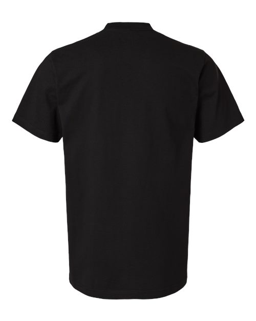 Unisex Heavyweight Street T-Shirt - Black Back