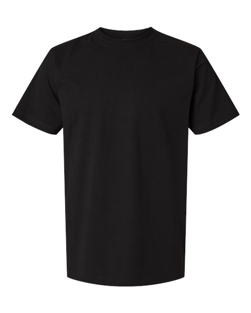 Unisex Heavyweight Street T-Shirt - Black Front