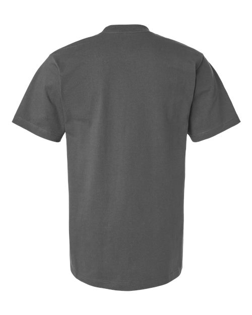 Unisex Heavyweight Street T-Shirt - Charcoal Back