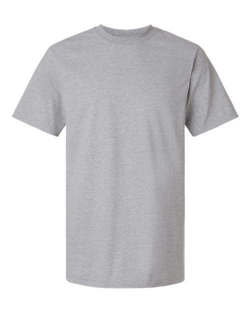 Unisex Heavyweight Street T-Shirt - Heather Grey Front
