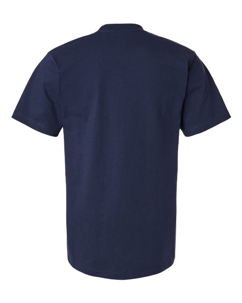 Unisex Heavyweight Street T-Shirt - Navy Back