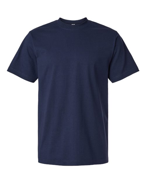 Unisex Heavyweight Street T-Shirt - Navy Front