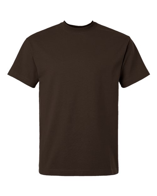 Unisex Super Heavyweight Tee - Brown Front