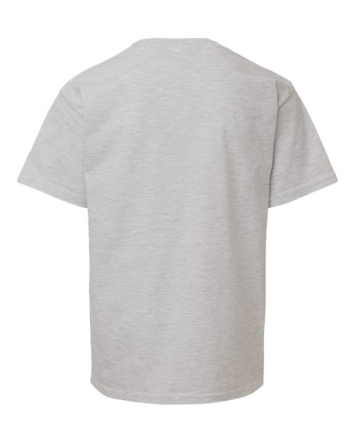 Youth Fine Jersey Tee - Ash Grey Back