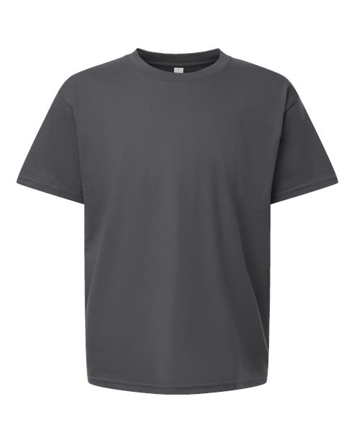 Youth Fine Jersey Tee - Asphalt Front