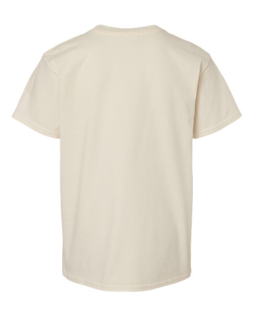 Youth Fine Jersey Tee - Cream Back
