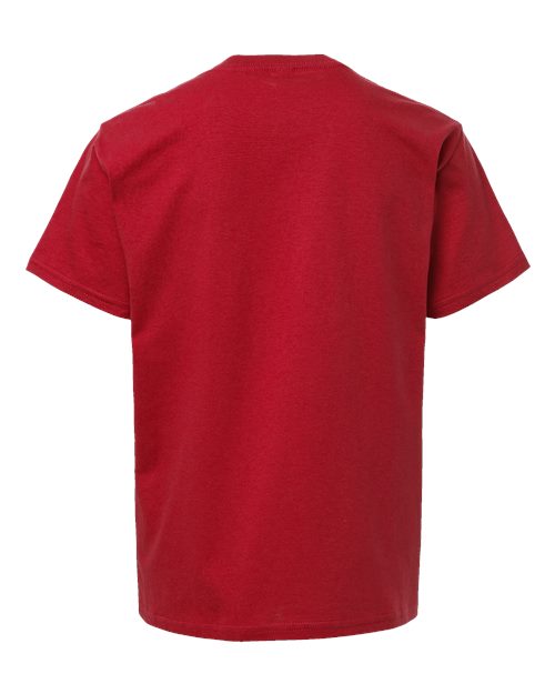 Youth Fine Jersey Tee - Red Back